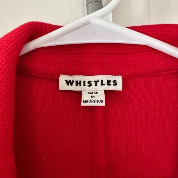 Whistles red knit blazer - Picture 2 of 5